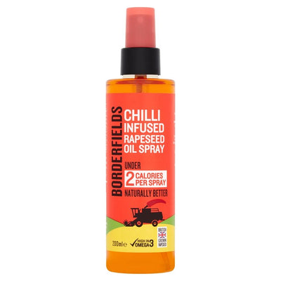 Borderfields Chili-infusert rapsoljespray 200ml