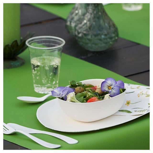 Duni recycled plastic party glasses 530ml, imported from the UK
