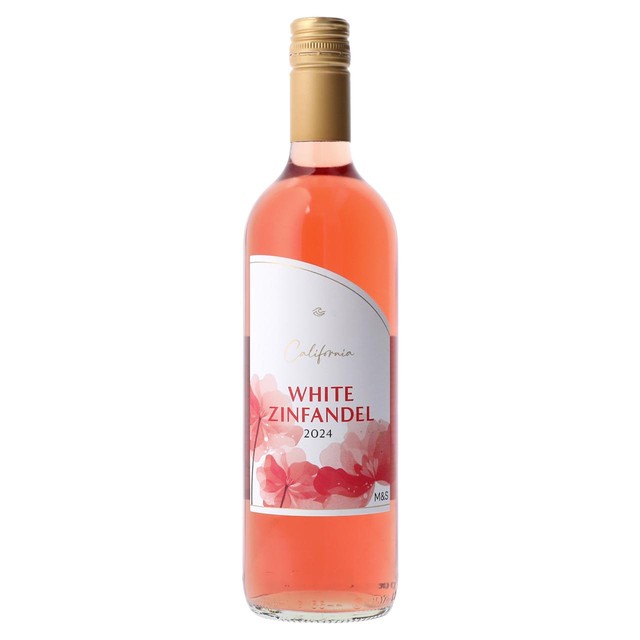 M&S Californian White Zinfandel Rose 75cl, imported from the UK