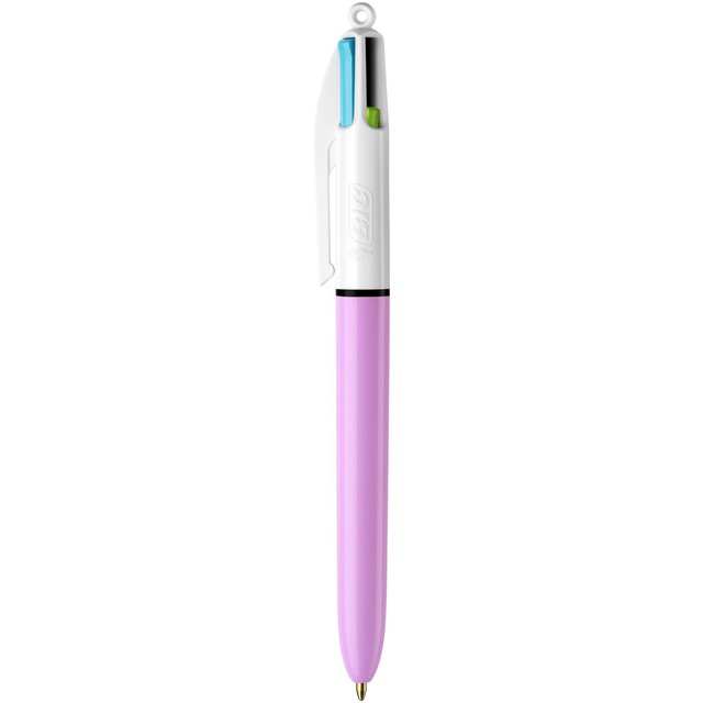 BIC 4 Colours Fun Ballpoint Pens Pack of 3, UK version