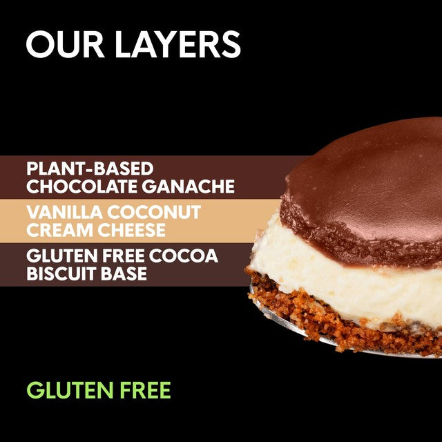 Gü plant chocolate and vanilla cheesecake dessert 2 x 82g, UK version