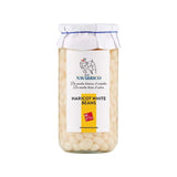 Navarrico Round White Haricot Beans Alubias Blancas 600g, imported from the UK