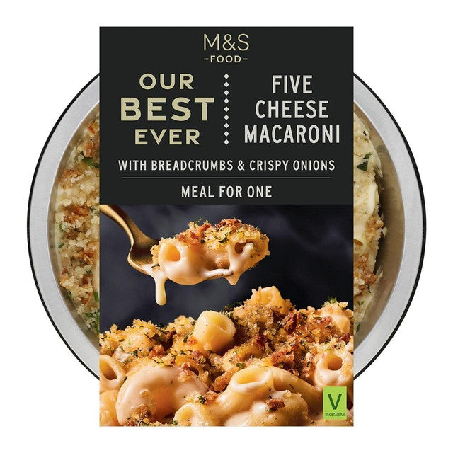 M&S five cheese macaroni cheese 400g imported from the UK