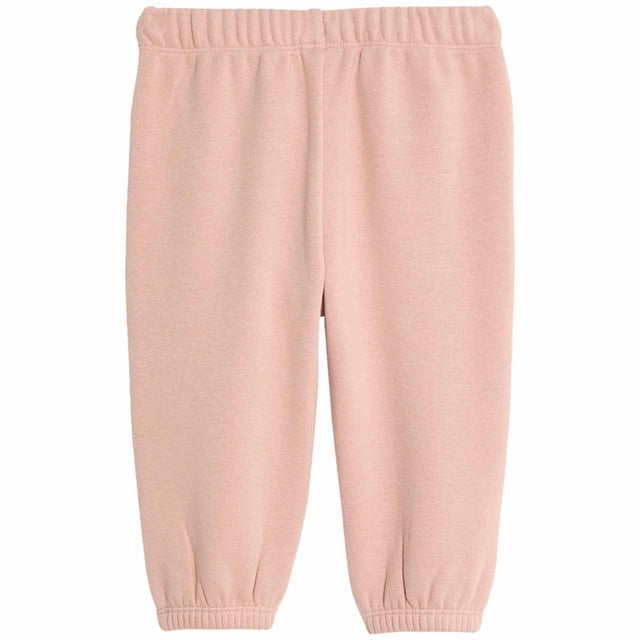 M&S pink joggers for girls aged 3-6 months, imported from the UK