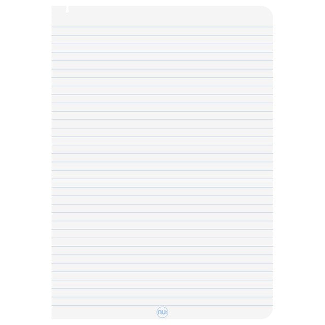 Nuco A5 Orange Wiro Notebook 110 pages, imported from the UK