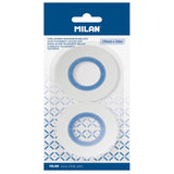 Milan shiny transparent adhesive tape 19mm x 33m, imported from the UK