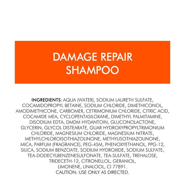 Toni & Guy damage repair shampoo 250ml (British brand)