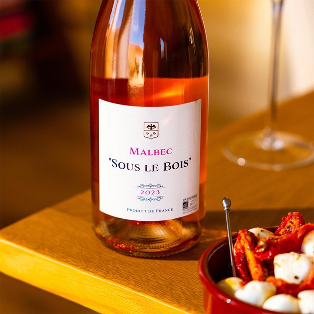 Sous Le Bois Malbec Rose Organic