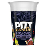 Pot Noodle Korean BBQ Beef instant noodle pot 100g, imported from the UK