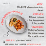 LEAP Albacore Tuna Steaks 220g, UK version