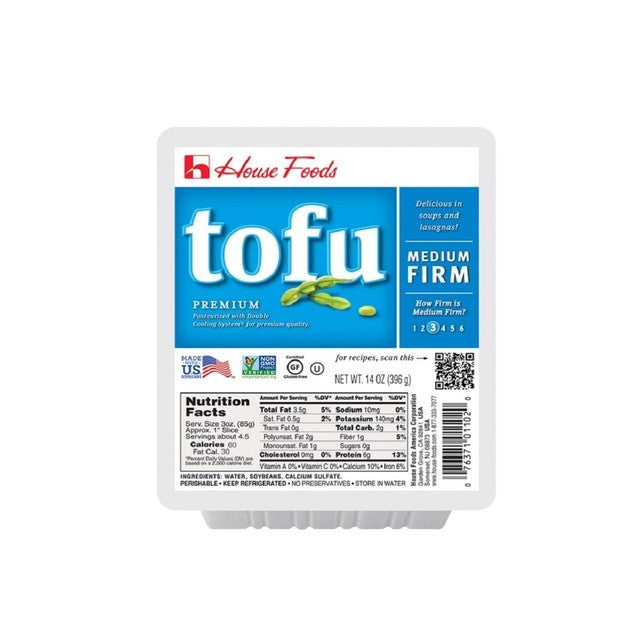 House Premium Tofu Medium Firm 400g, UK version