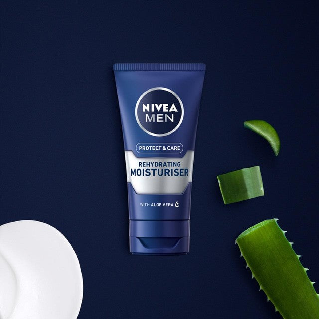 Nivea Men Protect & Care Rehydrating Face Moisturiser 75ml, imported from the UK