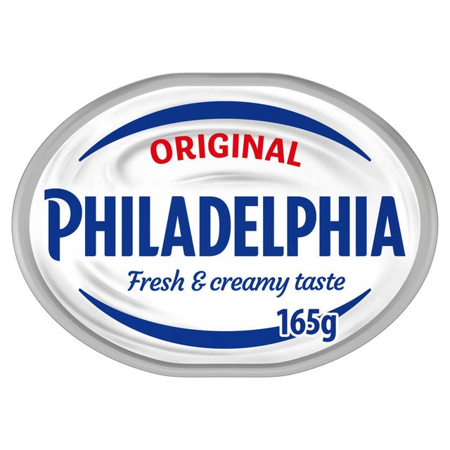 Philadelphia Original cream cheese 165g, imported from the UK