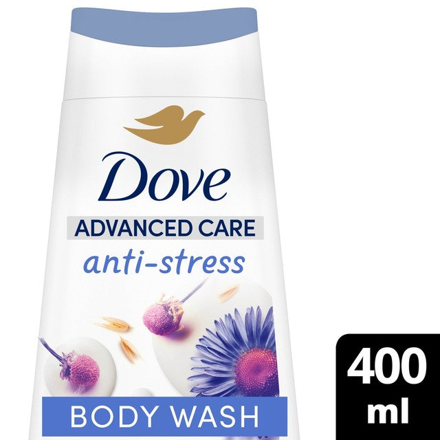 Dove chamomile and oat milk body wash 400ml - British product