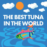 Fish 4 Ever Azores skipjack tuna flakes in spring water 160g - British product
