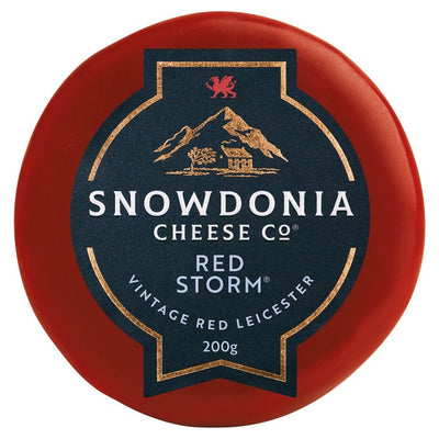 Snowdonia Red Storm Vintage Red Leicester Cheese 200g