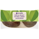 Ocado extra large Hass avocados 2 pack, imported from the UK