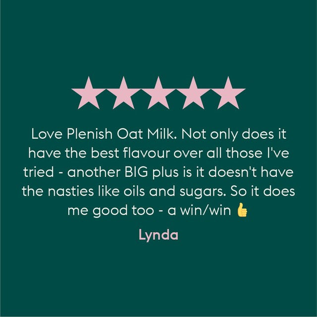 Plenish Organic Gluten Free Oat Drink 1L, imported from the UK