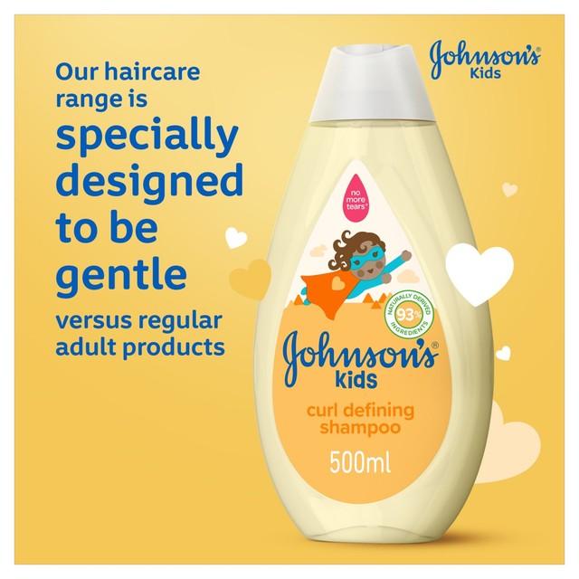 Johnson's Baby Kids Curl Defining Shampoo 500ml, UK version