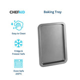 Chef Aid non-stick baking and oven tray 310g - British product