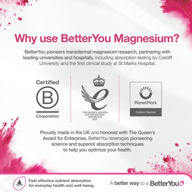 Better You magnesium bath flakes 1kg - British product