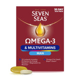 Seven Seas men's omega-3 and multivitamin supplement (British brand)