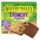 Nature Valley milk chocolate cereal bars 8 x 20g, imported from the UK