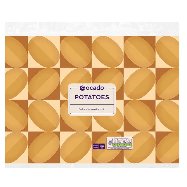Ocado White Potatoes 2.5kg, imported from the UK