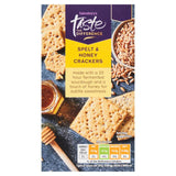 Sainsburys Spelt Honey Crackers Taste the Difference 100g
