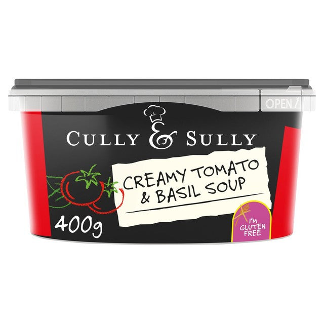 Cully & Sully tomato basil soup 400g - British product