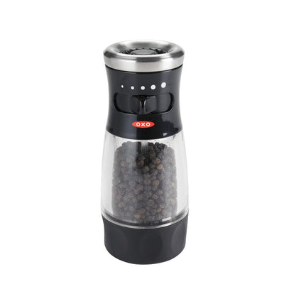 OXO SoftWorks Adjustable Pepper Mill with Black Peppercorns