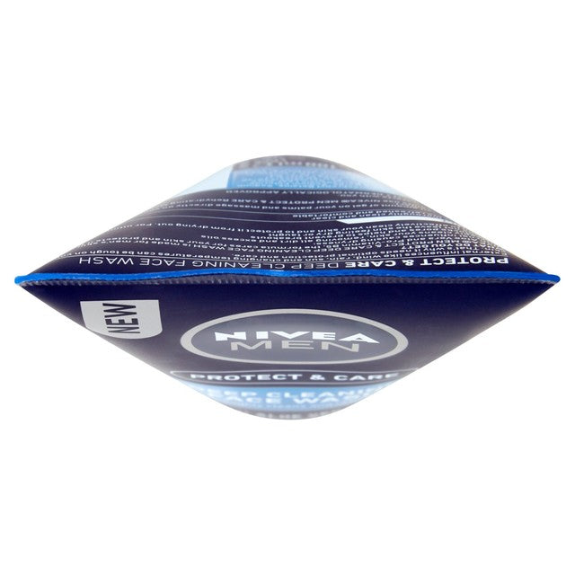 NIVEA MEN Protect & Care Face Wash 100ml, imported from the UK