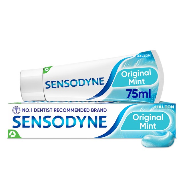 Sensodyne mint toothpaste 75ml (British brand)