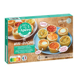 Picard mini quiches cheese and vegetables 190g, imported from the UK