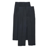M&S Boys Slim Leg School Trousers Navy 10-11 Years, imported from the UK
