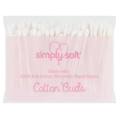Simply Soft Cotton Buds Makeup Applicators 200 Pack