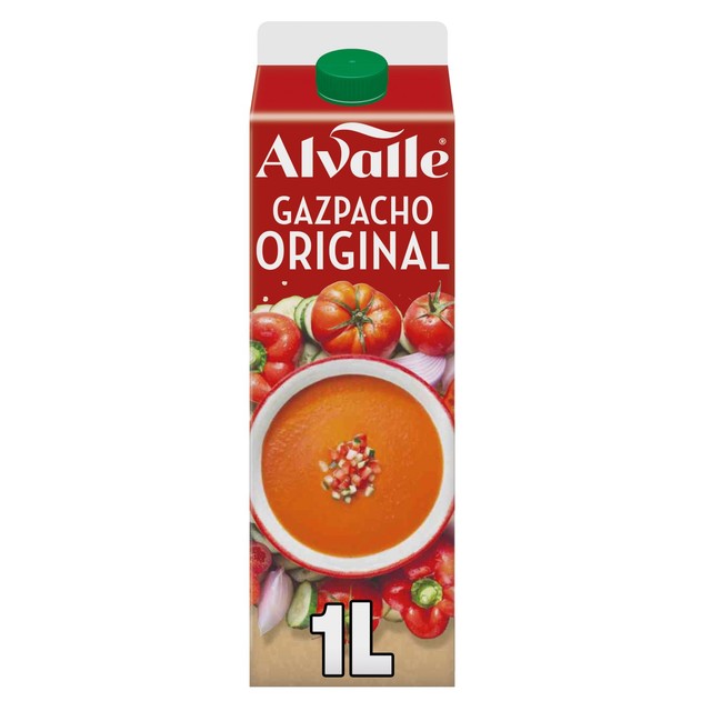 Alvalle Gazpacho Original chilled vegetable soup 1L - British product