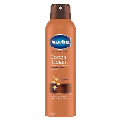 Vaseline Spray & Go Cocoa Body Moisturiser 190ml