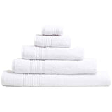 M&S Egyptian cotton hand towel white 50x90cm, imported from the UK
