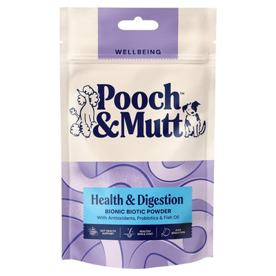 Pooch & Mutt Bionic Biotic Digestion Skin & Coat Dog Supplement 200g