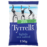 Tyrrells lightly sea salted crisps 150g (British brand)