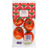 Ocado tomatoes on the vine 4 per pack, imported from the UK