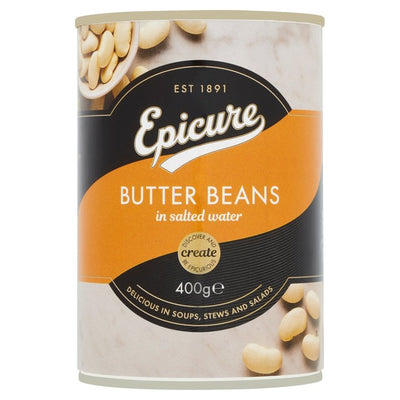 Epicure Butter Beans Canned Beans 400g