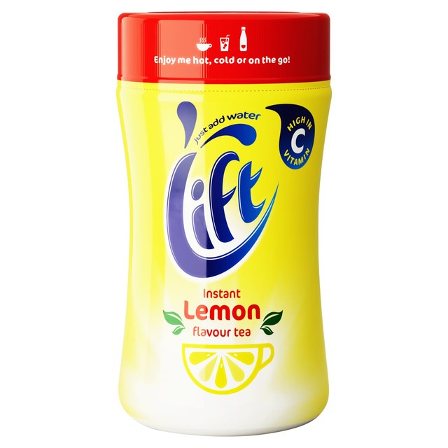 Typhoo Lift instant lemon flavoured tea 165g, UK version