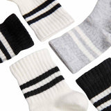 M&S unisex cotton baby socks black 0-6 months 5-pack, imported from the UK