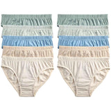 M&S boys' cotton stripes and solids briefs 4-5 years, imported from the UK