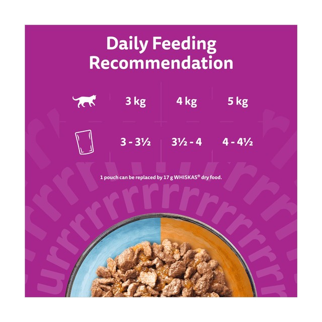 Whiskas Duo Surf and Turf cat food pouches 40 x 85g (British brand)