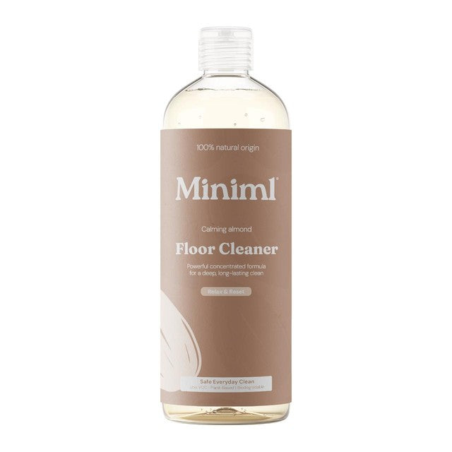 Miniml Floor Cleaner Nutty Almond 750ml, imported from the UK