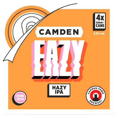 Camden Eazy IPA Canned Beer 4 x 330ml