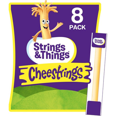 Strings & Things Cheestrings Original Cheese Snacks 8 x 20g